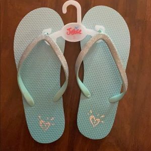 ☀️ 🤩 NWOT Justice Flip Flops 🤩☀️